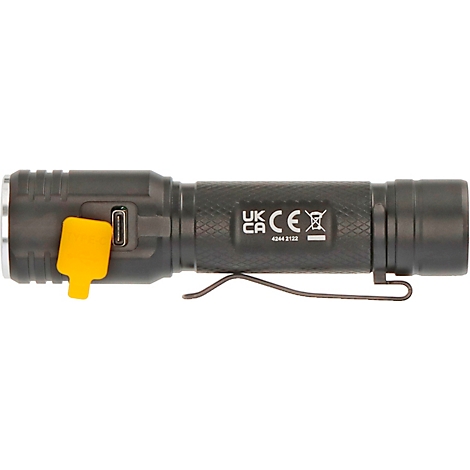 Rundes, rotes Logo mit weißer Batterie und Blitz, umgeben von „INCLUSIVE“ und „Li-ion“.