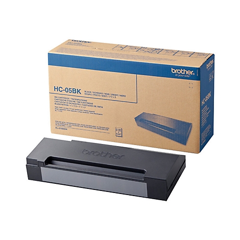 Une cartouche de toner Brother noire et sa boÃ®te en carton, avec des impressions, sur fond blanc.