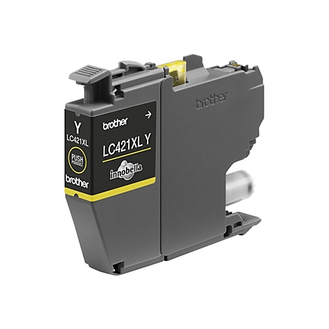 Brother LC421XLY - Hohe Ergiebigkeit - Gelb - original - Tintenpatrone