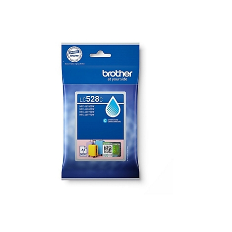 Blaue Brother Druckerpatronen-Verpackung LC528C für diverse MFC-Modelle.