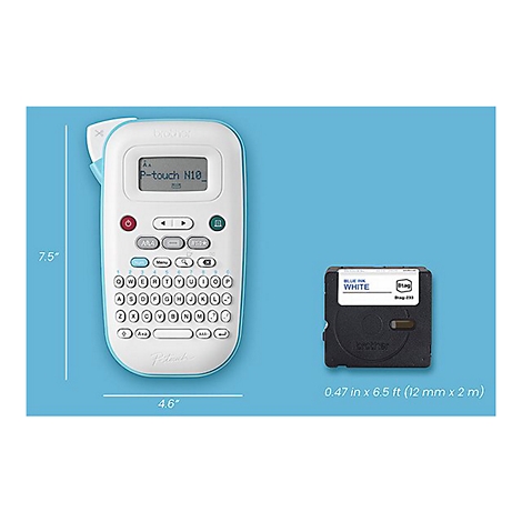 Brother P-Touch PT-N10 - Beschriftungsgerät - s/w - Thermodirekt - 12 mm Breite - 180 dpi