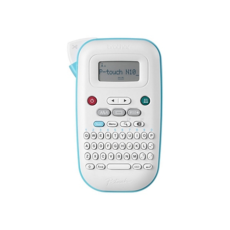 Brother P-Touch PT-N10 - Beschriftungsgerät - s/w - Thermodirekt - 12 mm Breite - 180 dpi