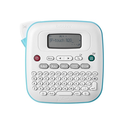Brother P-Touch PT-N20 - Beschriftungsgerät - s/w - Thermodirekt - 12 mm Breite - 180 dpi
