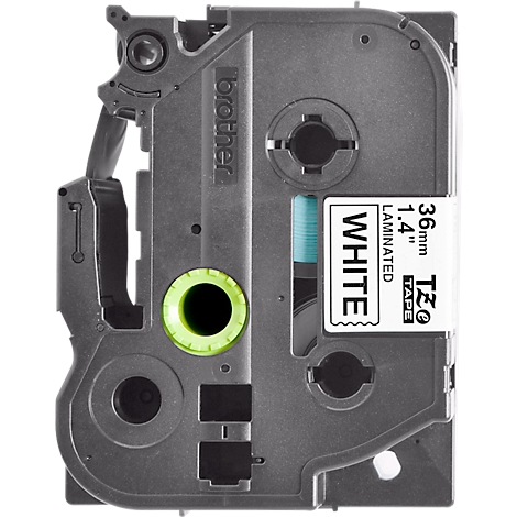 Brother tape cassette TZe-261, 36 mm, white/black