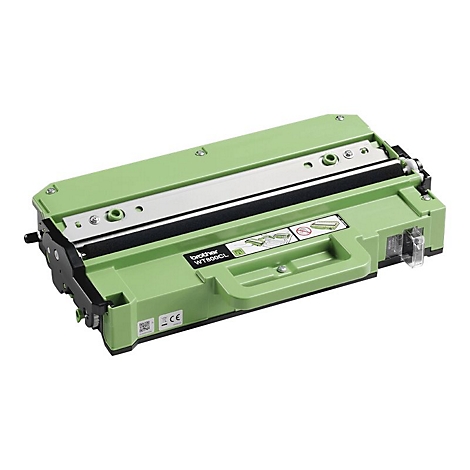 Grüner Brother WT800CL-Toner für Drucker. Aufschrift: WT800CL.