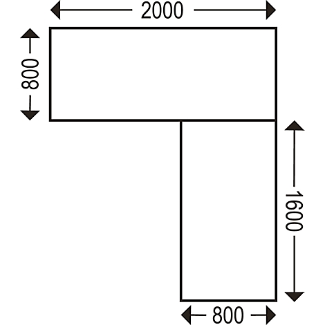 Schäfer Shop Genius bureau d'angle 90° AERO FLEX, extension à droite ou à  gauche, réglable en hauteur électriquement, 2 niveaux de réglage électrique  de la hauteur, piètement en C, avec panneau de