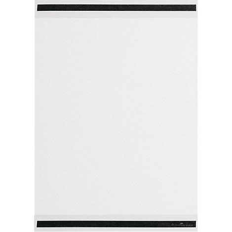 Cadre magnétique Durable rPET, format A3 vertical, avec 2 bandes magnétiques au dos, film RPET, transparent, 5 pièces