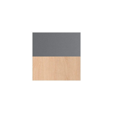 Imagen dividida en dos partes, mitad superior gris, mitad inferior con vetas de madera.
