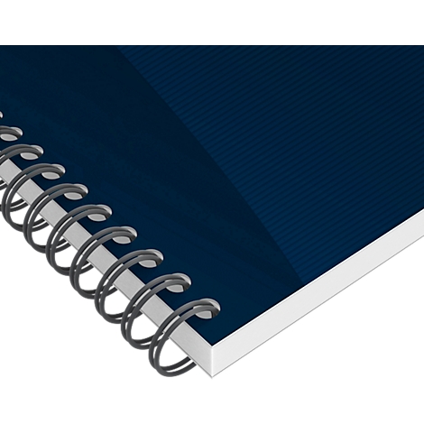 Carnet à spirales OXFORD Office Essentials A5, format A5, reliure double, 90 feuilles lignées, sans microperforation, blanc, compatible SCRIBZEE®, EU ECO Label, couverture noire, 5 pièces