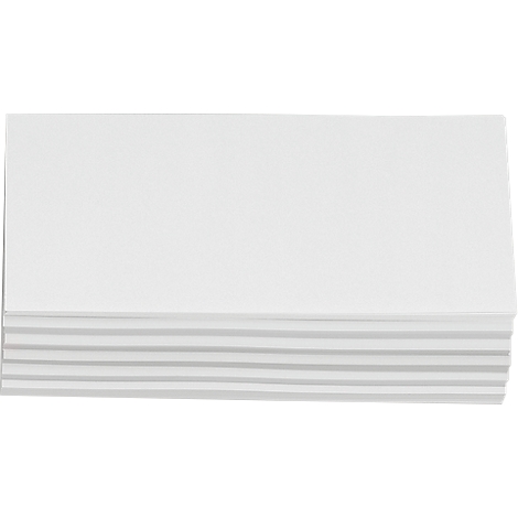 Pile de feuilles de papier blanches avec des bords gris.
