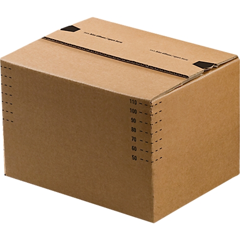 Lot de 100 cartons d'expédition - 250 x 150 x 100 mm - Petits cartons pour  l'expédition - Boîtes pliantes - Taille et quantité au choix : :  Fournitures de bureau