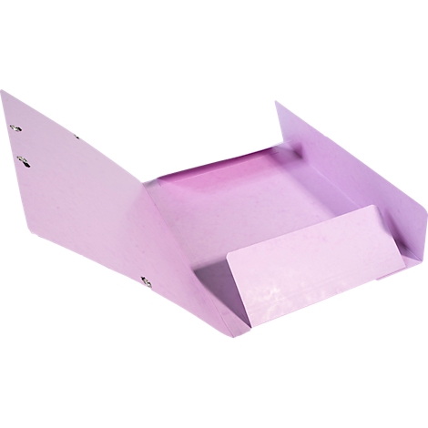 Chemise à 3 rabats et à élastiques Aquarel Exacompta - l. 240 x H 320 mm - carton FSC® - mauve
