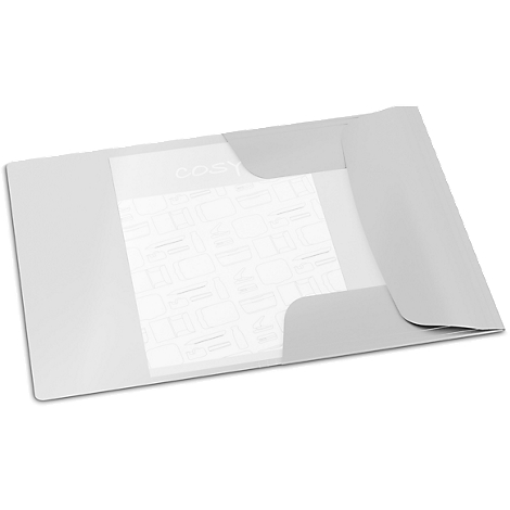 Chemise en carton à 3 rabats et élastiques Cosy Leitz®, jusqu'à 150 feuilles, jaune