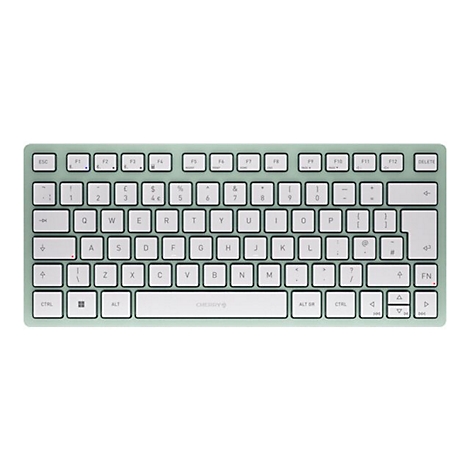 CHERRY KW 7100 MINI BT - Tastatur - kabellos - Bluetooth 5.1 - QWERTY - GB