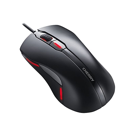 CHERRY MC 4000 - Maus - USB - Schwarz