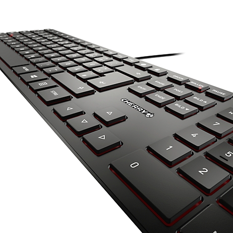 Cherry Tastatur KC 6000 Slim, QWERTZ, 105 + 6 Tasten ...