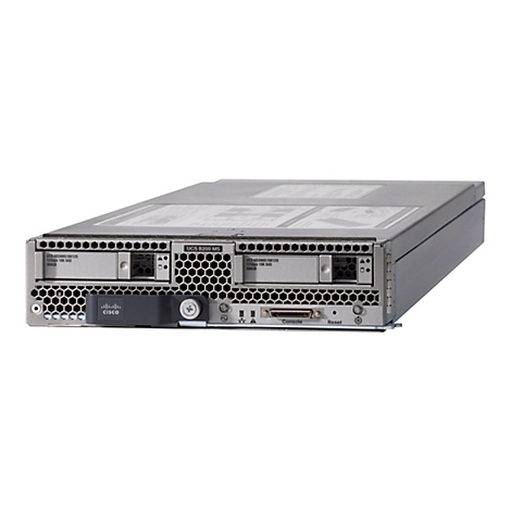 Ein graues Server-Rack mit schwarzen Details, das auf weißem Grund steht. Auf der Vorderseite sind Komponenten wie Anschlüsse und Aufkleber deutlich zu sehen.