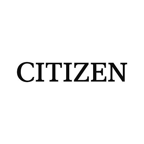 Schwarzer Schriftzug CITIZEN auf weißem Hintergrund.
