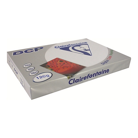 Papierpackung von Clairefontaine DCP, 120g, mit aufgedrucktem Froschmotiv auf der Oberseite.