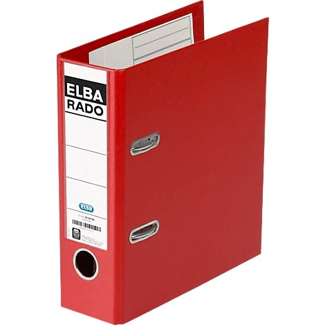 ELBA Classeur à levier rado plast A5 à l'italienne Dos de 75 Ref:100022639 Elba 