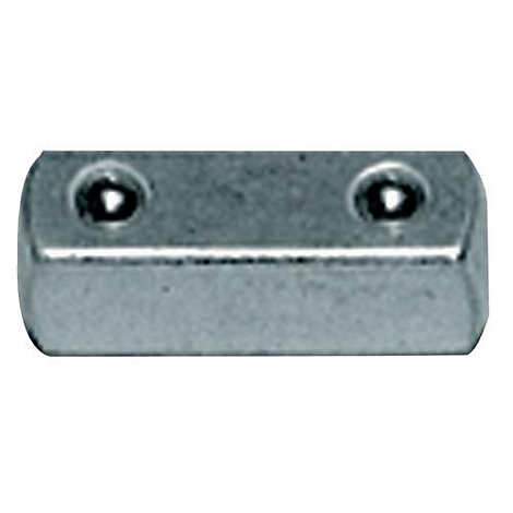 Adaptateur métallique de forme hexagonale, deux billes. Outil de haute qualité.