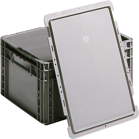 Couvercle pour bac MF-3120 - PP - gris