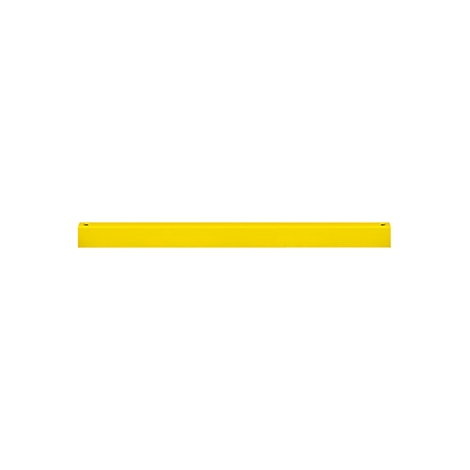 Yellow rectangular bar on white background.