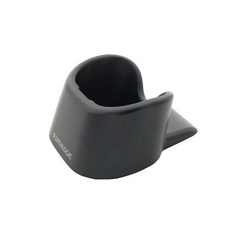 Support de scanner de code-barres noir avec le logo "DATALOGIC".