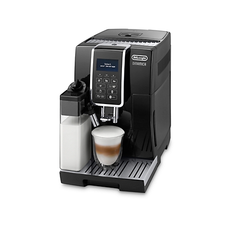 Scheiding Zwakheid Danser De'Longhi volautomatische koffiemachine ECAM 356.57.B Dinamica, 1450 W,  voor bonen/poeder, melkopschuimer voordelig kopen | Schäfer Shop