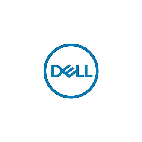 Blaues Dell Logo in einem blauen Kreis.