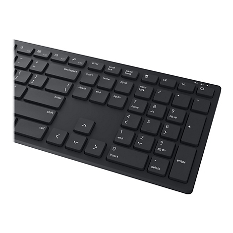 Nahaufnahme einer schwarzen Tastatur. Einige Tasten sind beschriftet, z.B. Enter, Shift, Backspace und Funktions-Tasten (F9, F10, F11, F12).