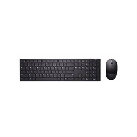 Schwarze Tastatur und Maus auf weißem Hintergrund. Die Tastatur hat ein klassisches Layout, die Maus ist ergonomisch geformt.