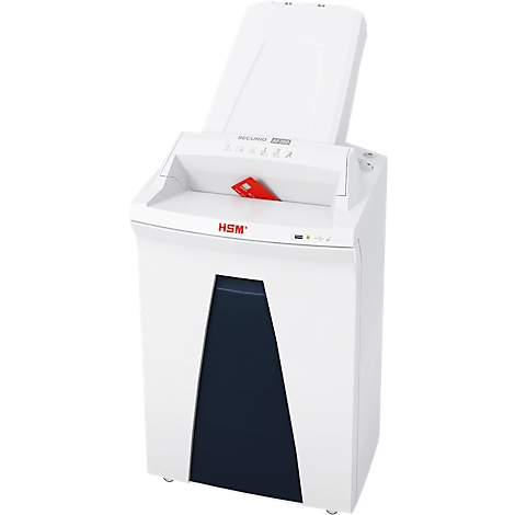 Destructeur de documents Autofeed HSM SECURIO AF350, niveau de sécurité 4, coupe en particules de 4,5 x 30 mm, 14 feuilles, blanc