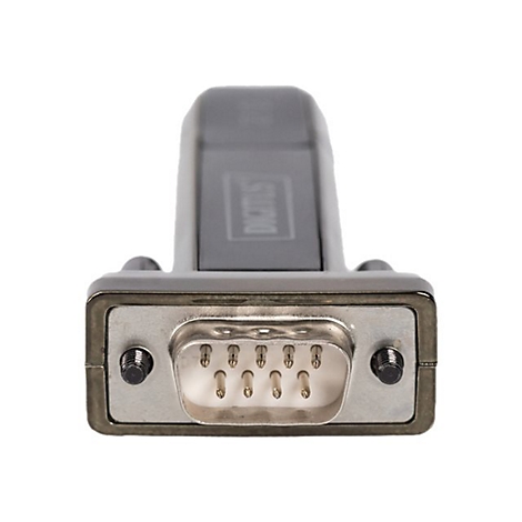 Connecteur VGA gris, vue des broches.