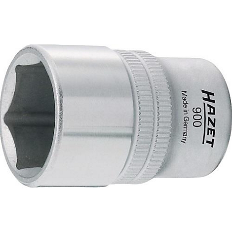 Zilveren zeskantdop met HAZE-logo en "Made in Germany".