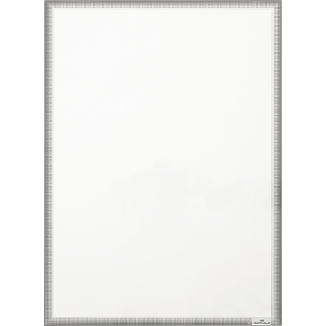 Durable Dokumententasche, A3 Hoch- und Querformat, speziell für gewölbte Glasflächen, statisch haftend, UV-beständig, PVC/PET, anthrazitgrau, 5 Stück