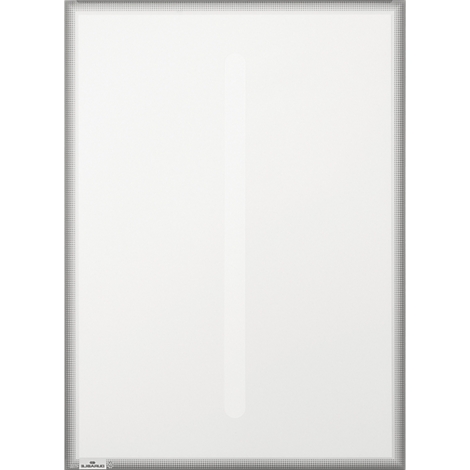 Durable Dokumententasche, A3 Hoch- und Querformat, speziell für gewölbte Glasflächen, statisch haftend, UV-beständig, PVC/PET, anthrazitgrau, 5 Stück