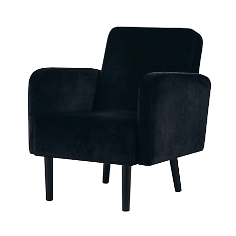Gestoffeerd meubel easyChair® van Paperflow LISBOA, fluwelen bekleding ...