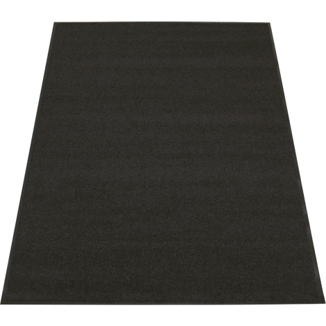 Dark gray carpet, photographed in a slight perspective.