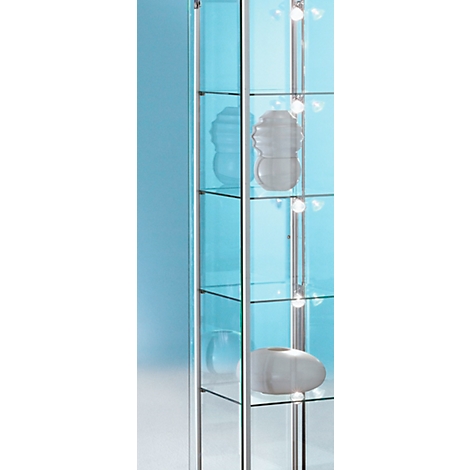 Vitrine LED multicas 5 étages pour des modèles dans le escalader 1