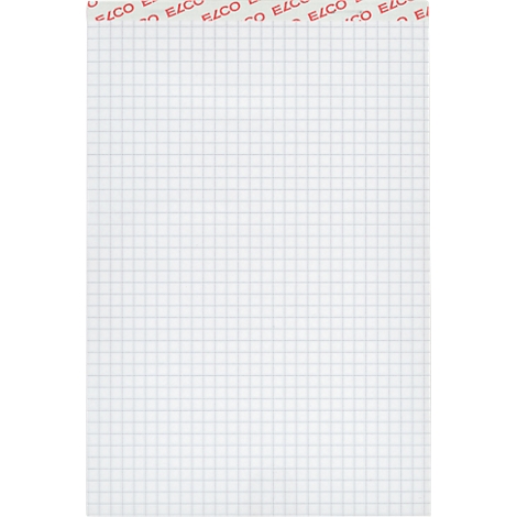 White graph paper with red ELCO lettering at the top.