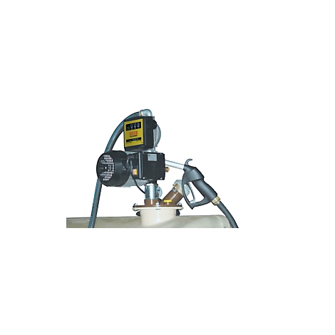 Electrobomba CEMO Viscomat 70, 230 V, 750 W, autoaspirante, para lubricante, conexión bilateral 1' IG
