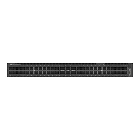 Dell EMC S4148F-ON Netzwerk-Switch-Modul in Frontansicht mit zahlreichen Port-Anschlüssen.