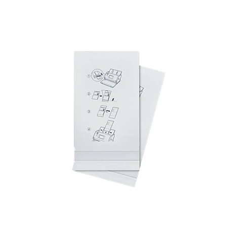 Auf einem weißen Papier sind Schritt-für-Schritt-Anweisungen mit Illustrationen für ein Gerät abgebildet.