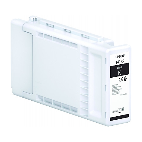 Cartouche d'encre noire, boîtier blanc, étiquetée: EPSON T41F5 Black K.