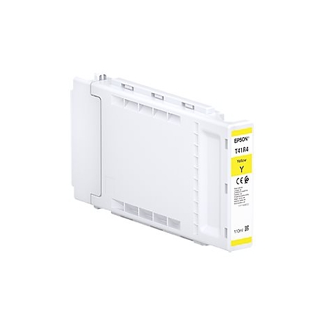 Cartouche d'encre jaune Epson, modèle T41R4. Texte : 'Yellow Y'.