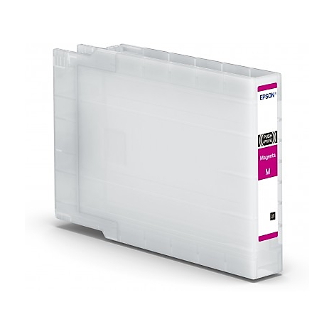 Magentafarbene Tintenpatrone von Epson.