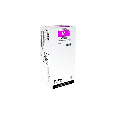 Magentafarbene Tintenpatrone mit der Aufschrift M T8383.