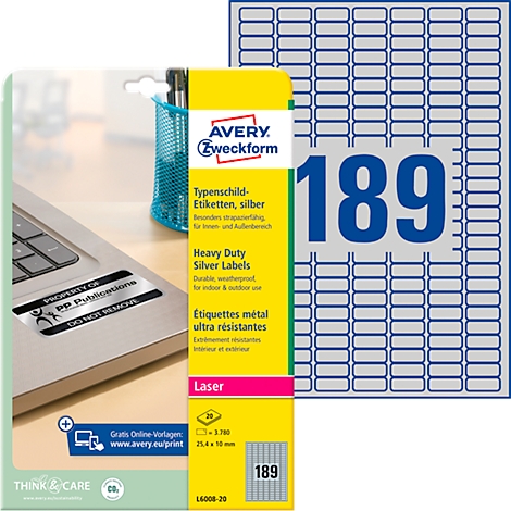 Image du produit d'étiquettes avec un ordinateur portable, y compris l'emballage avec des informations sur le produit.