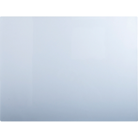 Image carrée bleu clair. Bande rectangulaire et sombre sur le côté gauche.